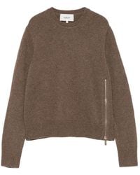 Ba&sh - Zip-Detail Crew-Neck Sweater - Lyst