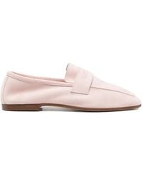 SOPHIQUE - Square-Toe Penny-Slot Loafers - Lyst