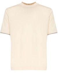 Giuliano Galiano - Crew-Neck Short-Sleeve T-Shirt - Lyst