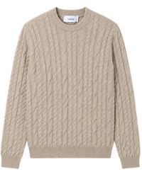 Lardini - Pull En Maille Torsadée - Lyst