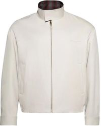 Alexander Wang - Reversible Check-Pattern Bomber Jacket - Lyst