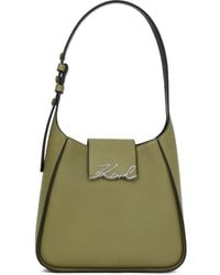 KARL LAGERFELD - K/Signature Shoulder Bag - Lyst