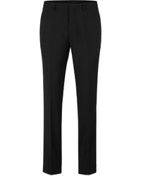 HUGO - Tailored Tapered Trousers - Lyst