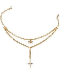 Elisabetta Franchi - Anklet With Charms - Lyst