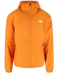 The North Face - Cyclone Logo-Print Hooded Jacket - Lyst