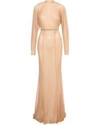 V:PM ATELIER - Kosa Long-Sleeve Maxi Dress - Lyst