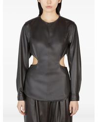 Issey Miyake - Blouse Met Lange Mouwen - Lyst