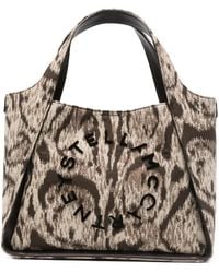 Stella McCartney - Logo-Plaque Tote Bag - Lyst