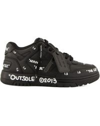 Off-White c/o Virgil Abloh - Out Of Office Leren Sneakers - Lyst