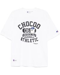 Chocoolate - X Russell Athletic Logo-Print T-Shirt - Lyst