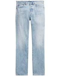 Polo Ralph Lauren - Paint-Splattered Straight-Leg Jeans - Lyst