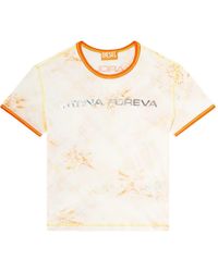 DIESEL - Camiseta T-Uncutie con estampado floral de x Karol G - Lyst
