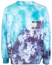 Stain Shade - X Hiroshi Fujiwara Tie-Dye Print Sweatshirt - Lyst