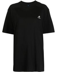 Adererror - Logo-embroidered Cotton T-shirt - Lyst