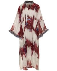 Devotion - Freesia Patterned V-Neck Dress - Lyst