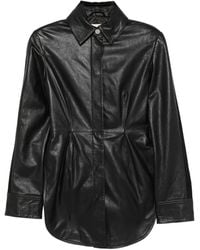 Sportmax - Spscoccole Paneled Leather Jacket - Lyst