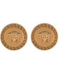 Versace - Tribute Medusa Stud Earrings - Lyst
