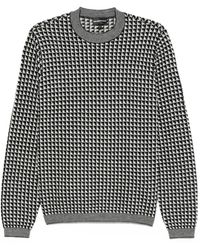 Emporio Armani - Wool Crewnekc Jumper - Lyst