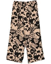 Marina Rinaldi - Nnwbikini Floral-Print Trousers - Lyst
