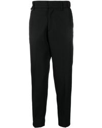 Low Brand - Mid-rise Straight-leg Trousers - Lyst