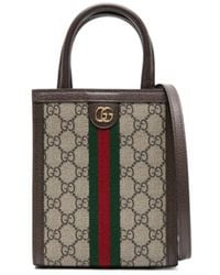 Gucci - Mini Ophidia GG Tote Bag - Lyst