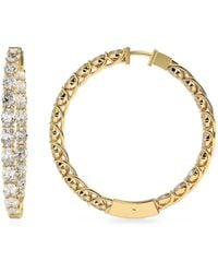 Diamond Essentials - Lucida Diamond Earrings - Lyst