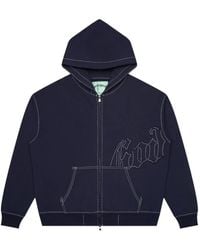 Godspeed - Og Logo Zip-Up Hoodie - Lyst