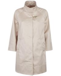 Fay - ハイネック オーバーサイズコート - Lyst