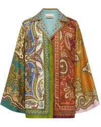 ALÉMAIS - Blusa con motivo gráfico - Lyst