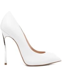 Casadei - Blade Pointed-Toe Pumps - Lyst