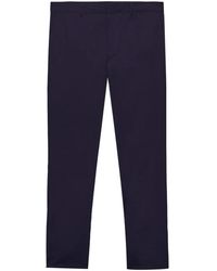 Prada - Hose Aus Popeline - Lyst