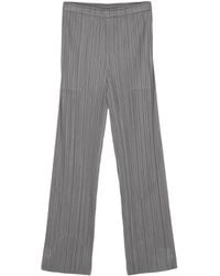 Pleats Please Issey Miyake - Monthly Colors March Plissé Trousers - Lyst