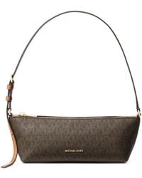 Michael Kors - Laila Small Signature Logo Pochette - Lyst