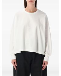 Studio Nicholson - Long Sleeve Cotton T-Shirt - Lyst