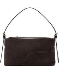 Atp Atelier - Sac Cabas Castellare Zippé En Daim - Lyst
