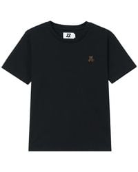 Izzue - Crew-Neck Bear -Motif T-Shirt - Lyst