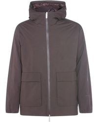 Herno - Gewatteerde Jas Met Capuchon - Lyst