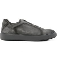 Officine Creative - Suede Lace-Up Sneakers - Lyst