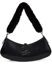KARL LAGERFELD - Petit Sac Porté Épaule K/Autograph En Cuir - Lyst