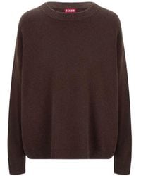 STAUD - Serrano Cashmere Crew-Neck Sweater - Lyst