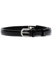 Totême - Toteme Double Clasp Leather Belt - Lyst