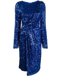 P.A.R.O.S.H. Runway Jurk - Blauw