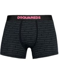 DSquared² - Logo-Print Boxers - Lyst