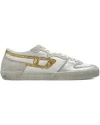 DIESEL - Zapatillas bajas S-Leroji con panel brillante - Lyst