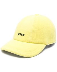 MSGM - Casquette À Logo Embossé - Lyst