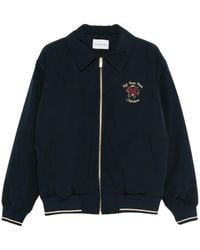 Drole de Monsieur - Embroidery Zip Jacket - Lyst