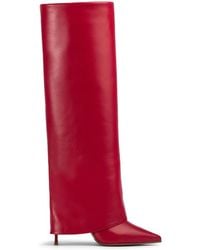 Le Silla - Andy 120Mm Leather Knee-High Boots - Lyst