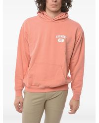 Harmony - Logo-Print Brushed-Cotton Hoodie - Lyst
