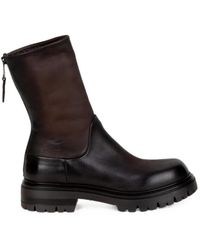 Elena Iachi - Zip-Fastening Lug-Sole Boots - Lyst