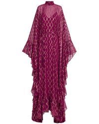 ‎Taller Marmo - Eccentrica Kaftan Ruffled Dress - Lyst
